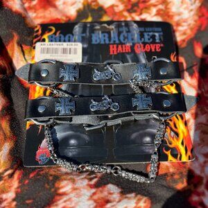 Hair Glove Boot Bracelet - Western Accessory Boot Jewelry Bling